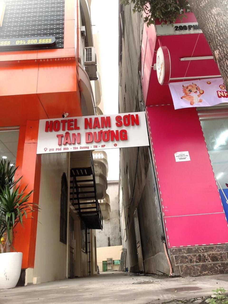 Hotel Nam Son Tan Duong Hai Phong Bagian luar foto